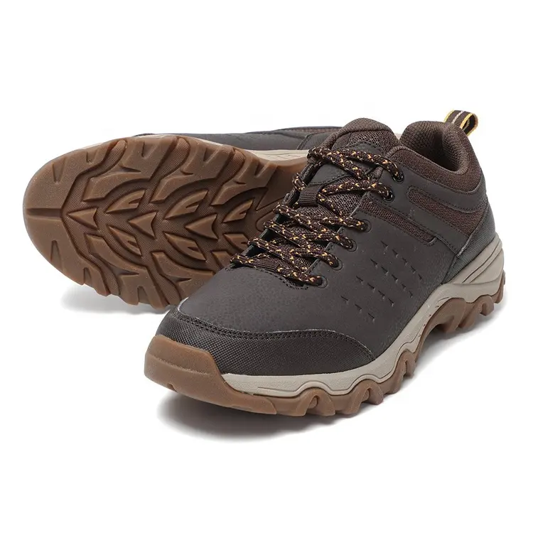 China New Fashion High Quality Outdoor Zapatillas para Hombre Wear-resistant Waterproof Mens Hiking Shoes Featured Image