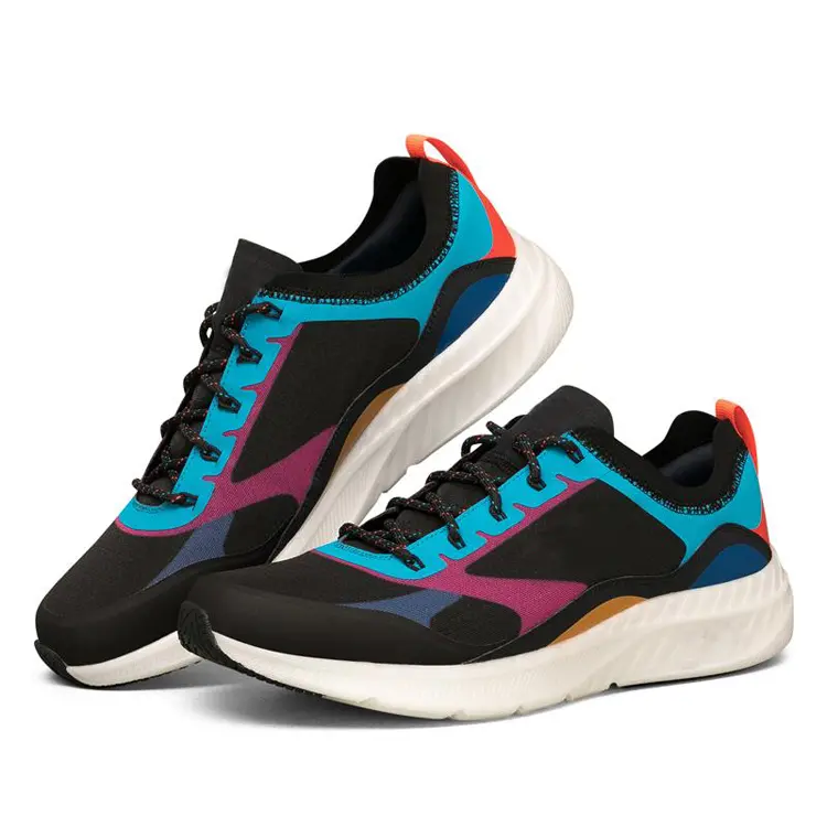 China Supplier Cheap Breathable Athletic Fashion Sport Sneaker Manufacturer Custom Logo Shoes for Men