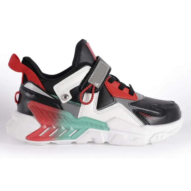 China Customized Logo Fashion Lightweight Zapatillas Children Sneakers For Kids and Girls