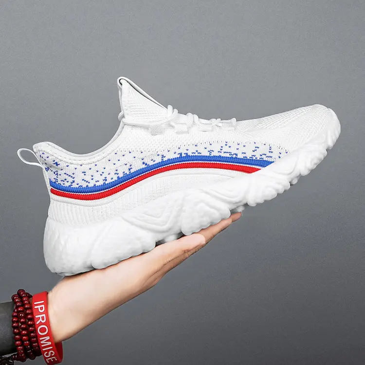 Wholesale Custom Logo Cheap Soft Outsole Cozy Breathable Sport Sneaker Men Mesh Insole Casual Shoes